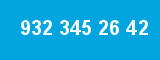 932 345 26 42 932 345 26 42